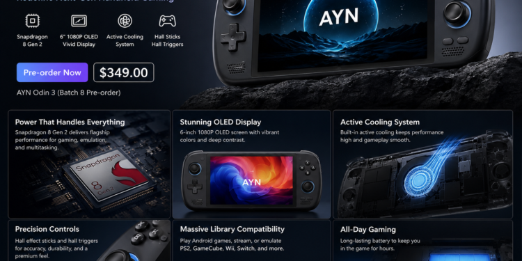 🎮 AYN Odin 3 (Batch 8 Pre-order) – Is It Worth the Hype?